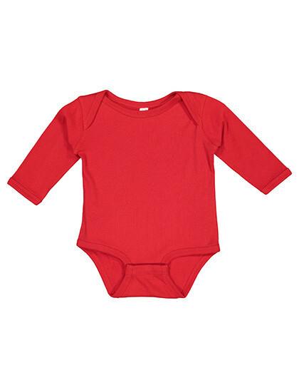 rabbit skins bodysuit fine jersey long sleeve red 6 monate