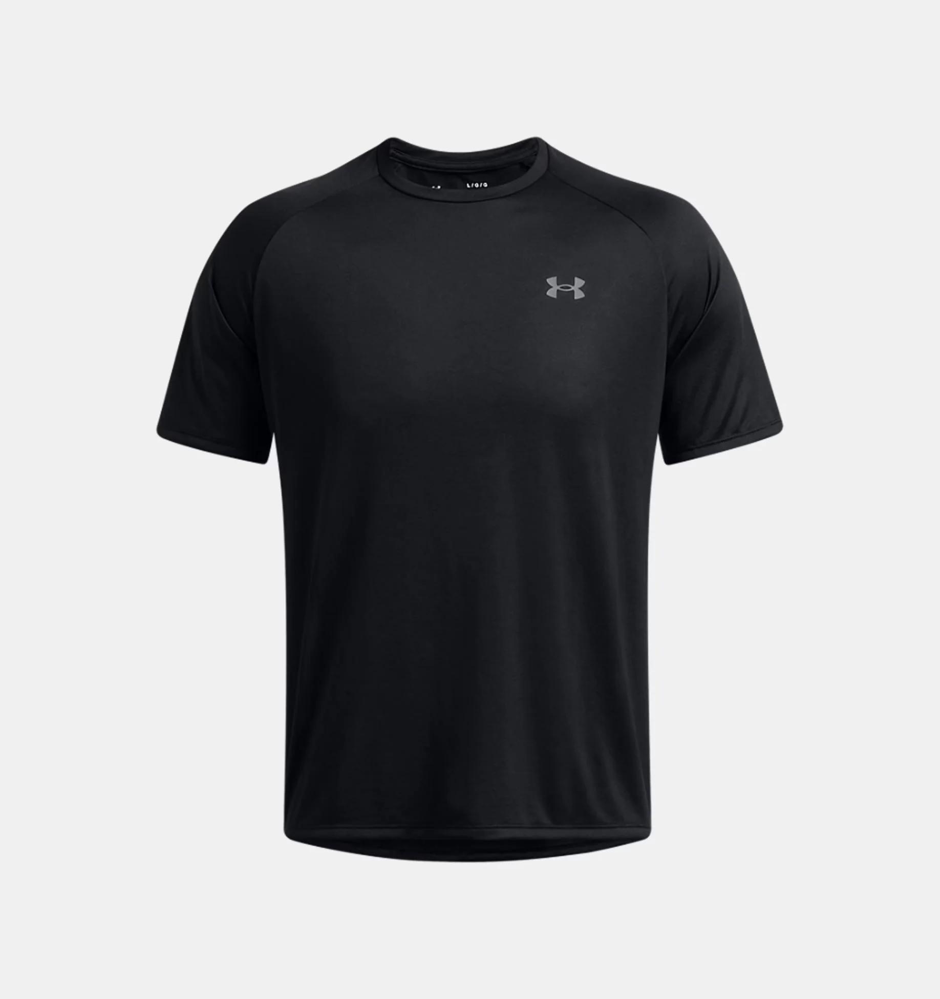 under armour t-shirt tech 2.0 black 4xl