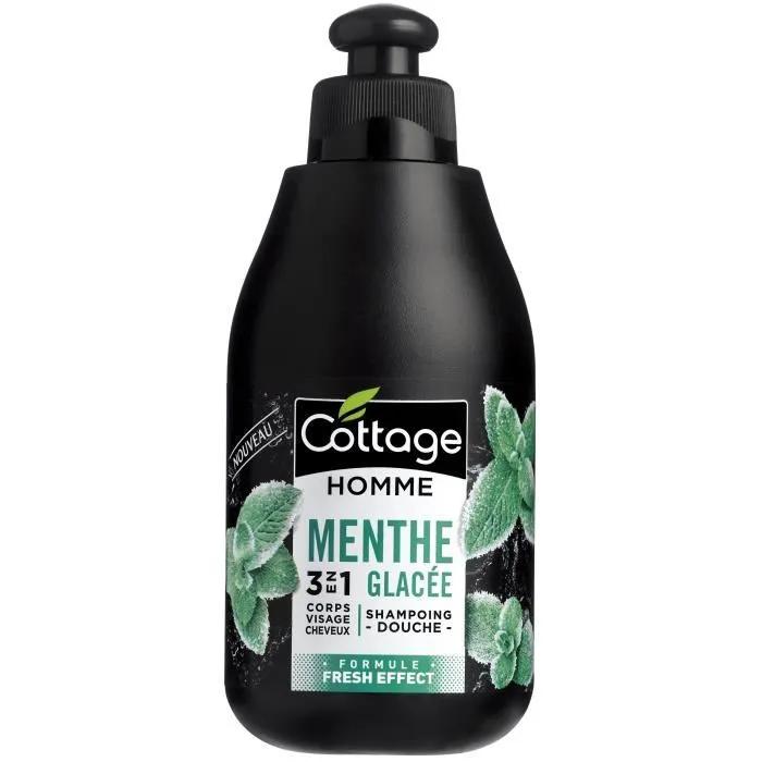 cottage shower gel 3-in-1 icy mint 250ml