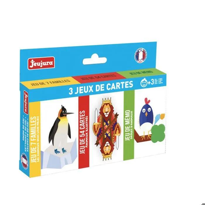 jeujura card games 3 pack