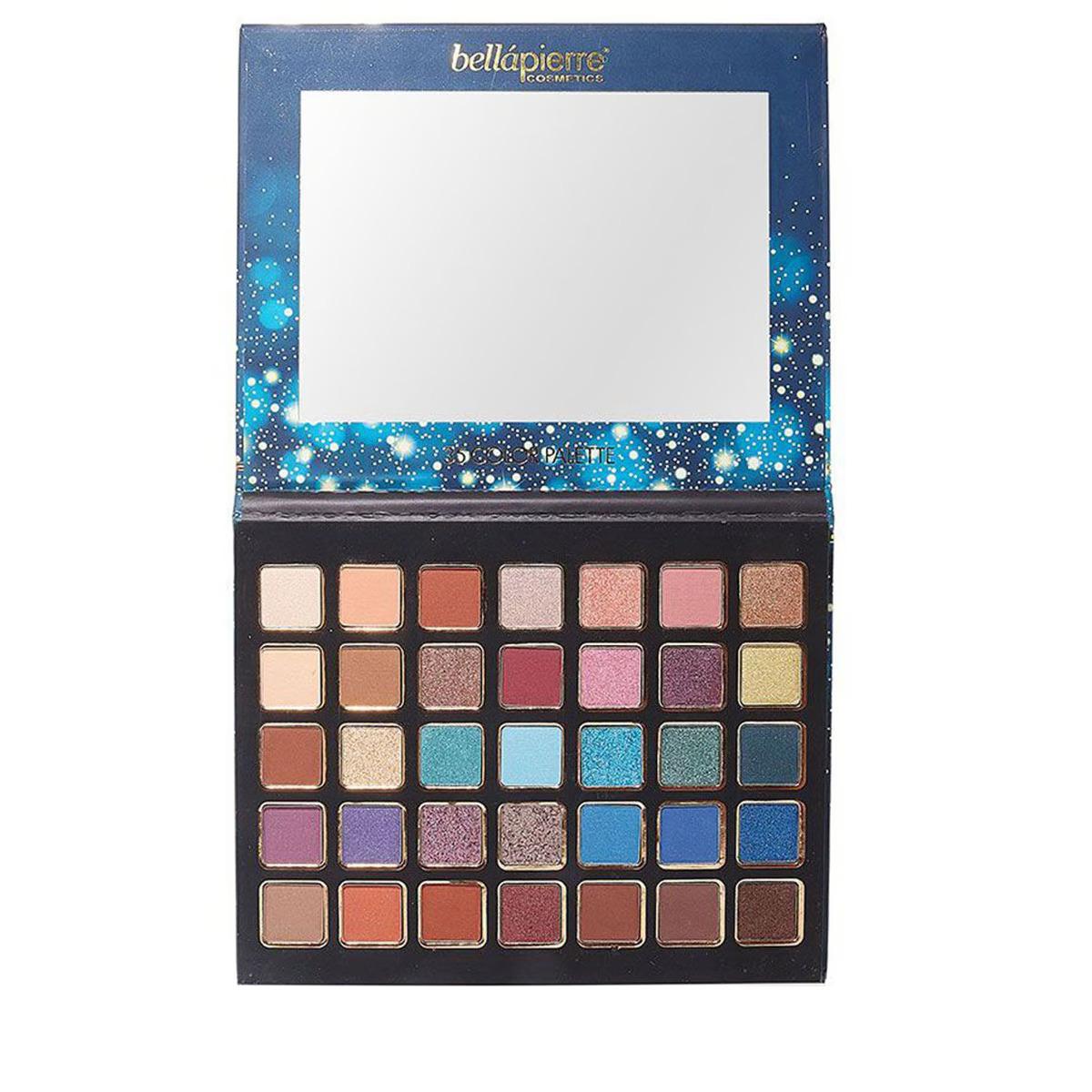 bellapierre eyeshadow palette all stars 35 colors 38g