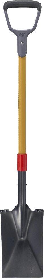 caterpillar garden spade j-series d-handle durable