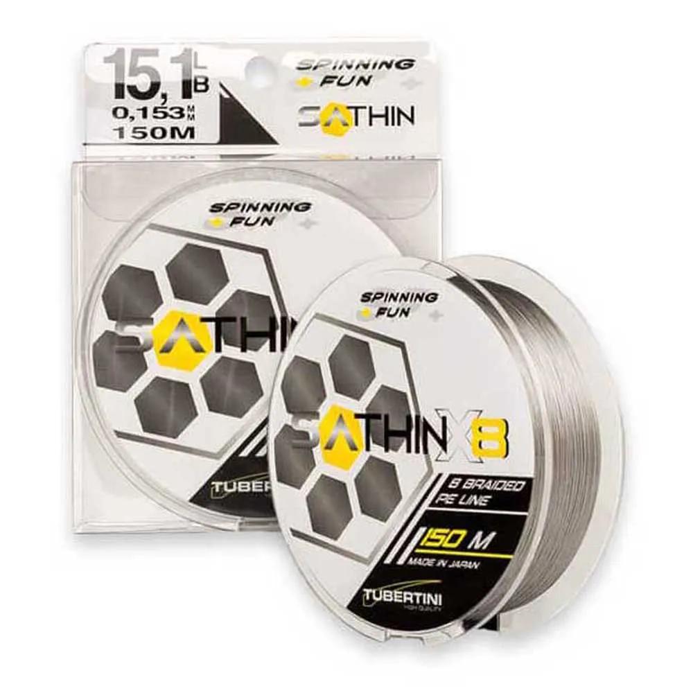 tubertini braided fishing line sathin x8 150m 0.191mm
