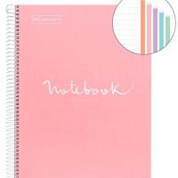 miquelrius notebook a4 emotions 120 pages 5 pack