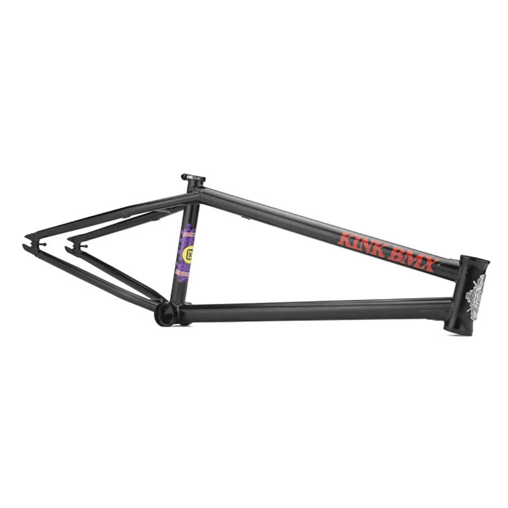 kink bmx frame kinetic black 21 inch