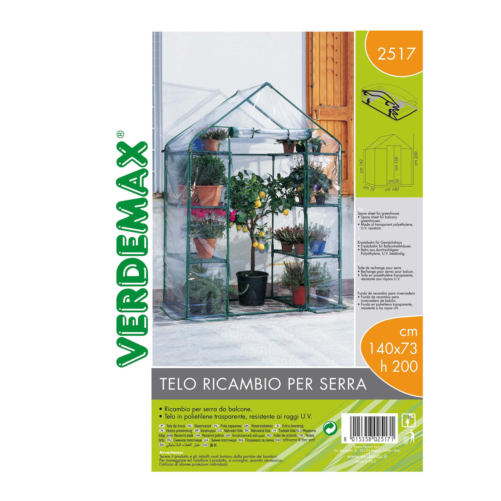 verdemax replacement cover greenhouse ibiscus 8 shelves