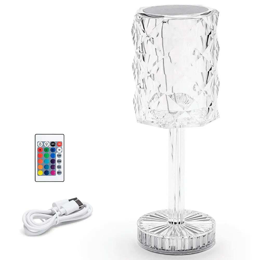 aigostar table lamp rgb 1w rechargeable