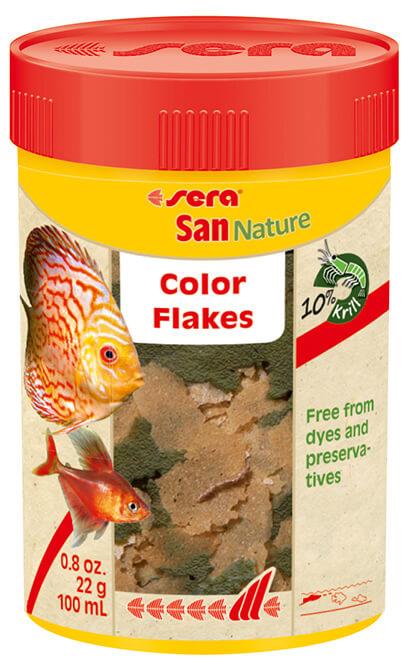 sera fish food san nature 100ml 22g