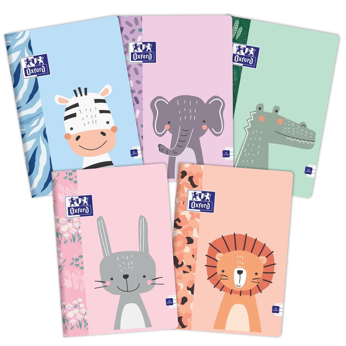 oxford notebook a5 kids 16 pages assorted