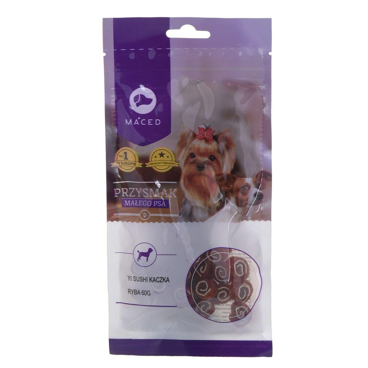 maced dog treats sushi duck with fish 60g