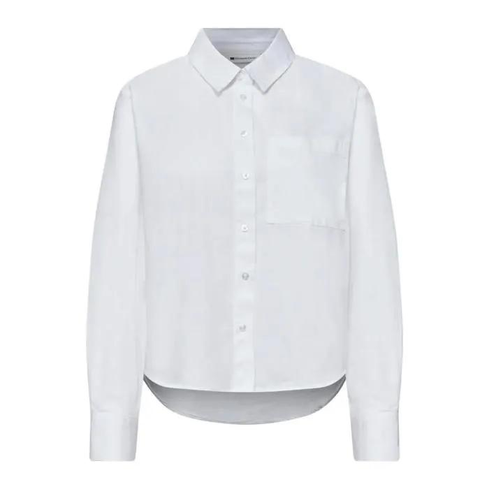 street one blouse cotton qr white 42