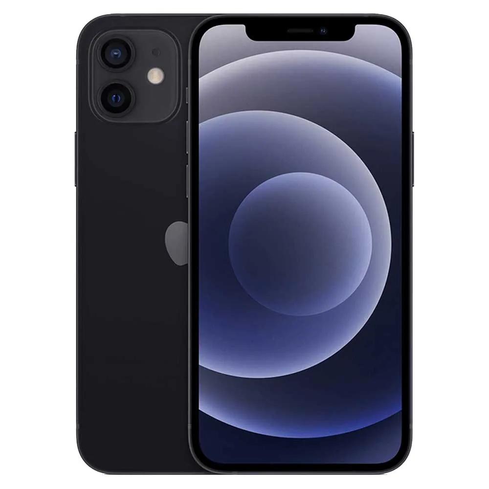apple smartphone iphone 12 128gb black refurbished