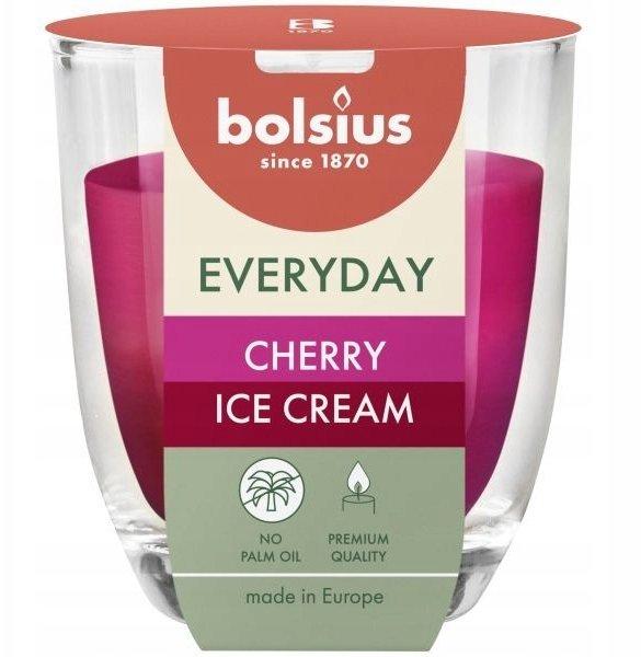 bolsius aromatic candle cherry ice cream 80x70mm