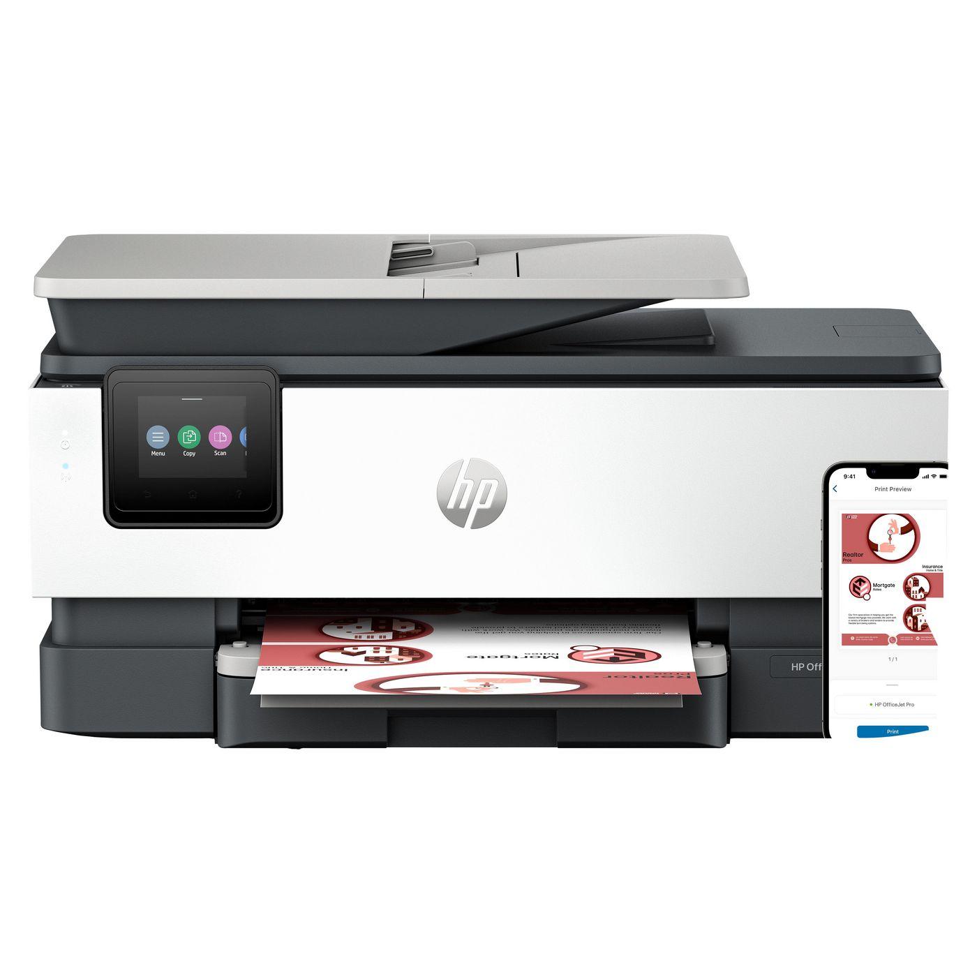 hp multifunction printer officejet pro 8132e color