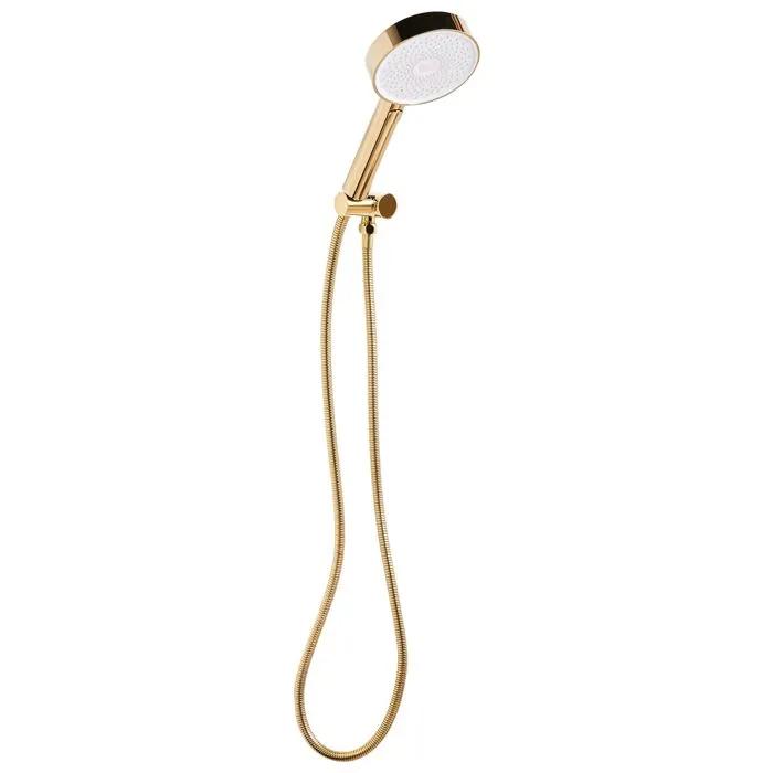 uyuca shower head and hose gold 150cm