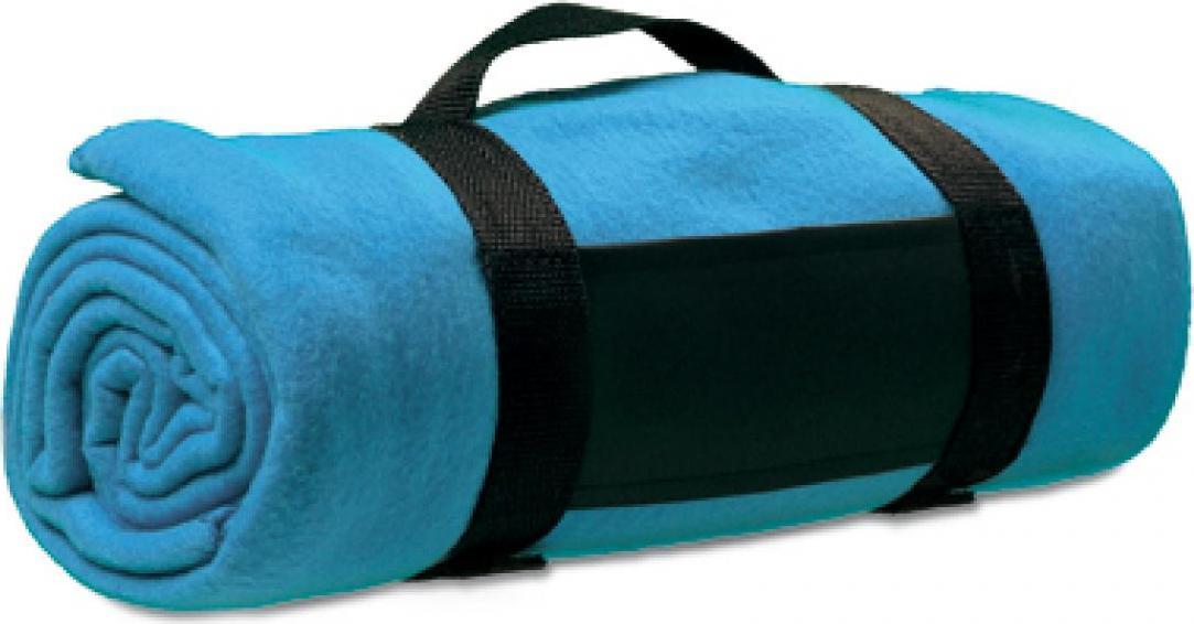 l-merch fleece blanket winchester light blue 162x125cm