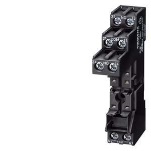 siemens relay socket lzs:rt78726 din rail mount