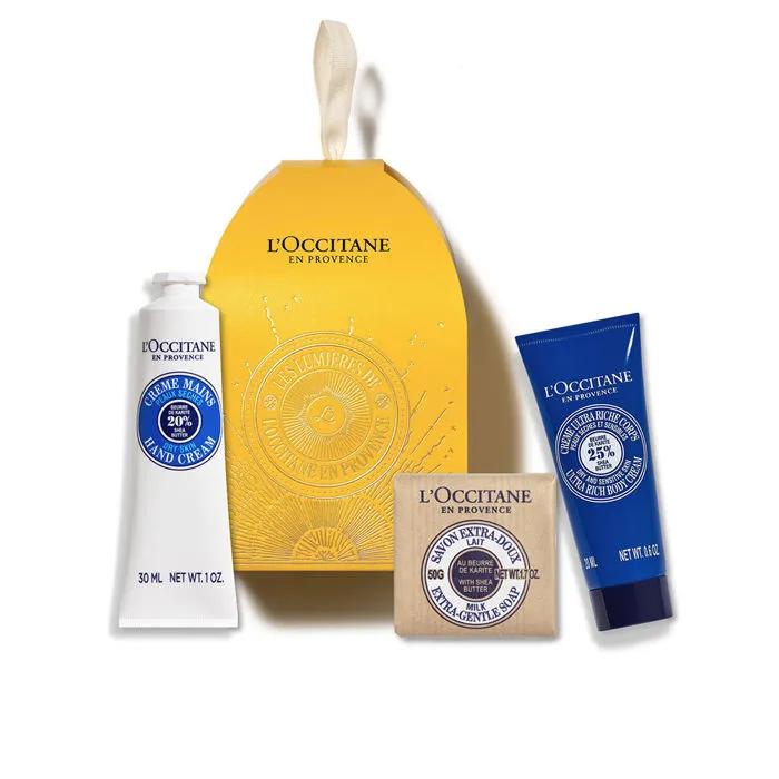 l'occitane body care set shea butter 3 pcs