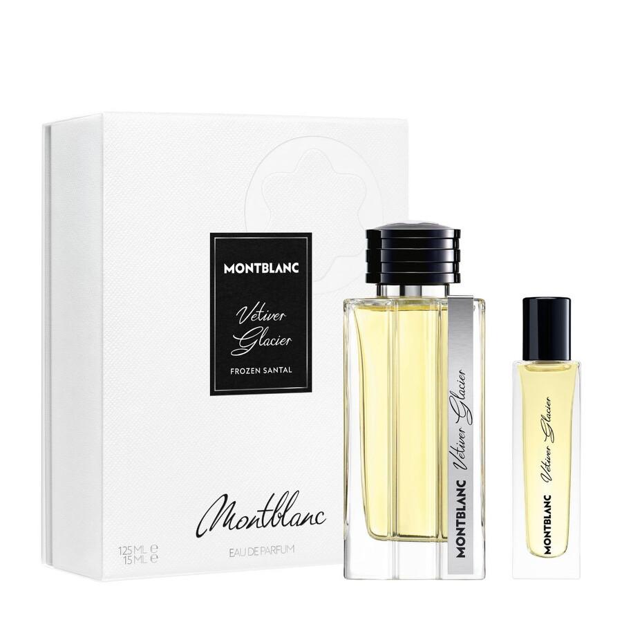 montblanc perfume set vetiver glacier 125ml + 15ml