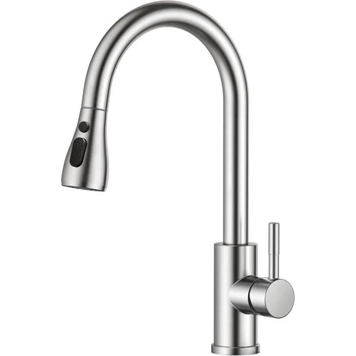 forious kitchen faucet bekf23-38 stainless steel