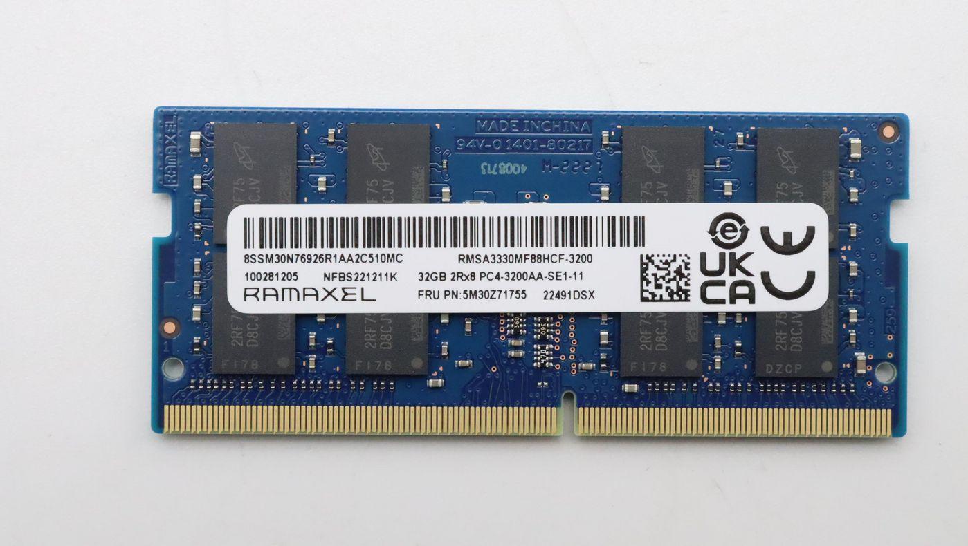 lenovo memory module sodimm 32gb ddr4 3200