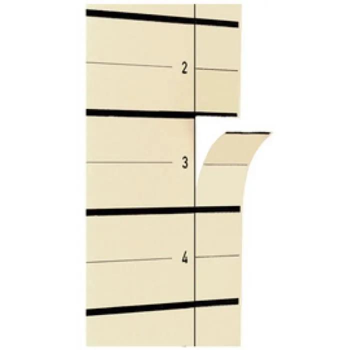 pagna divider sheets kraft cardboard beige 10 pack