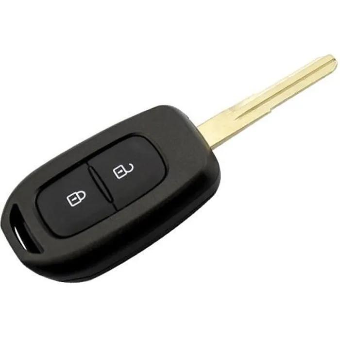 pro-plip car key shell renault kadjar koleos duster twingo 2 buttons