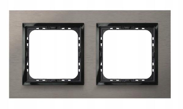 ospel double frame brushed satin r-2yac/63/25