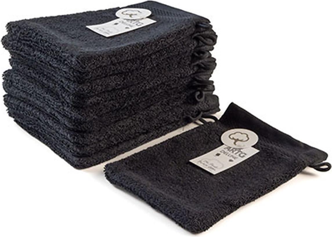 artg washing glove deluxe 16x22cm very black