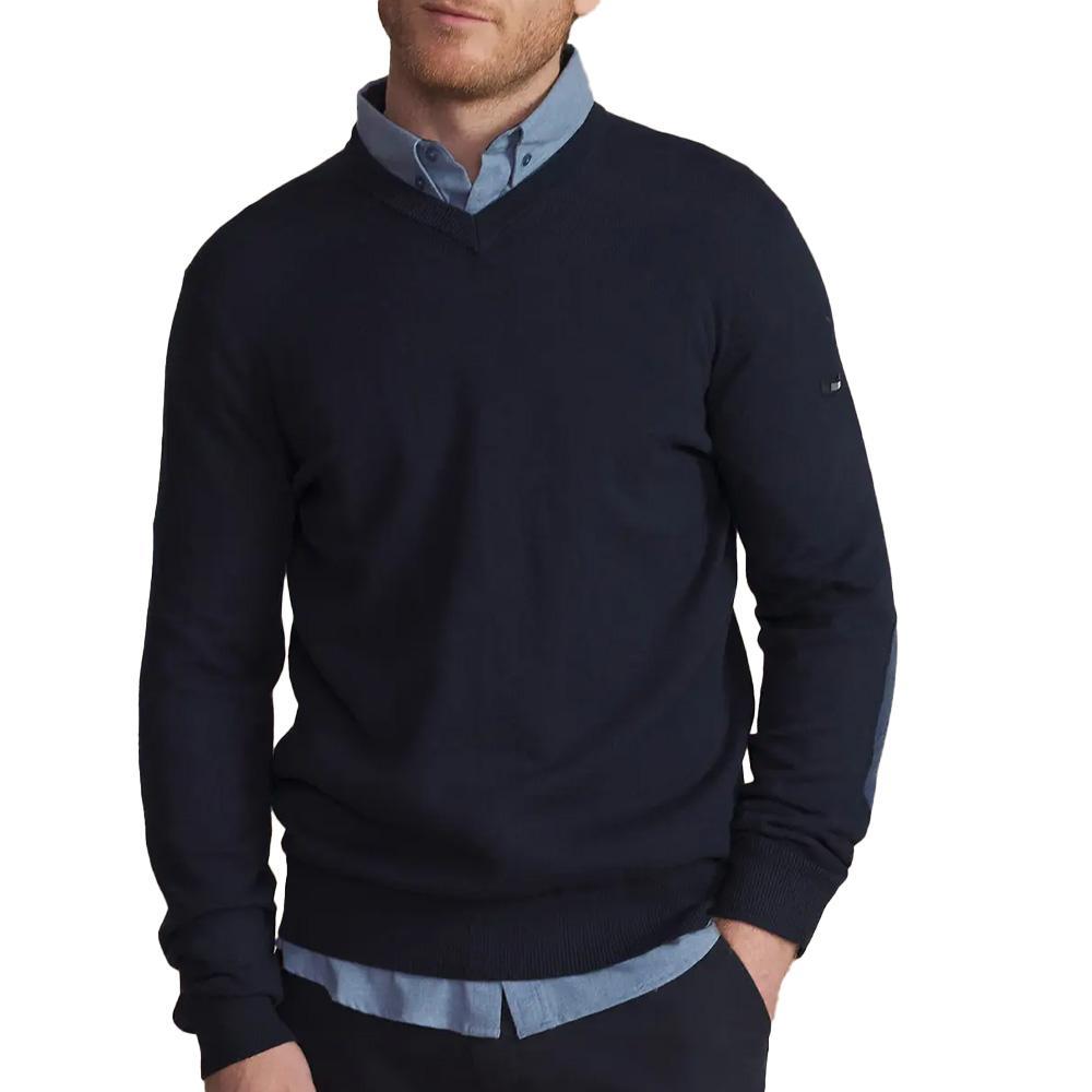 tbs sweater malikver navy 60cotton/40wool m