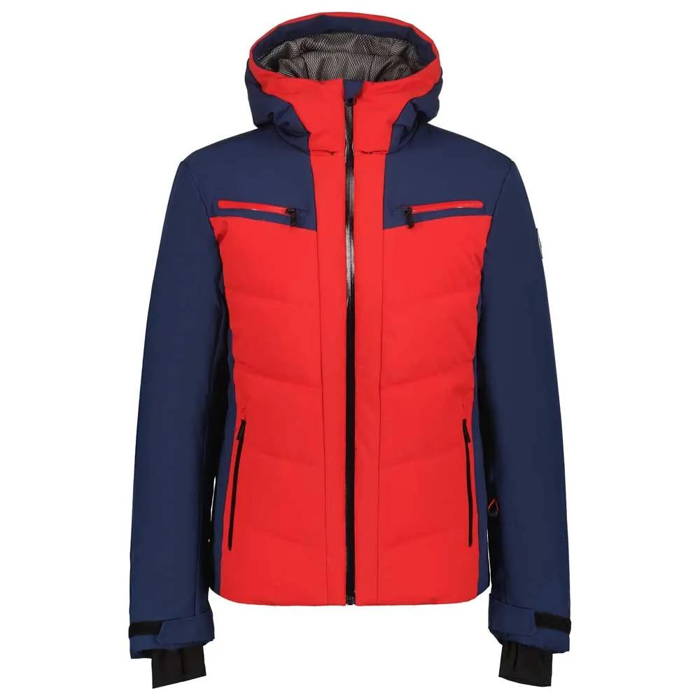 icepeak jacket ercolano ski blue/red s