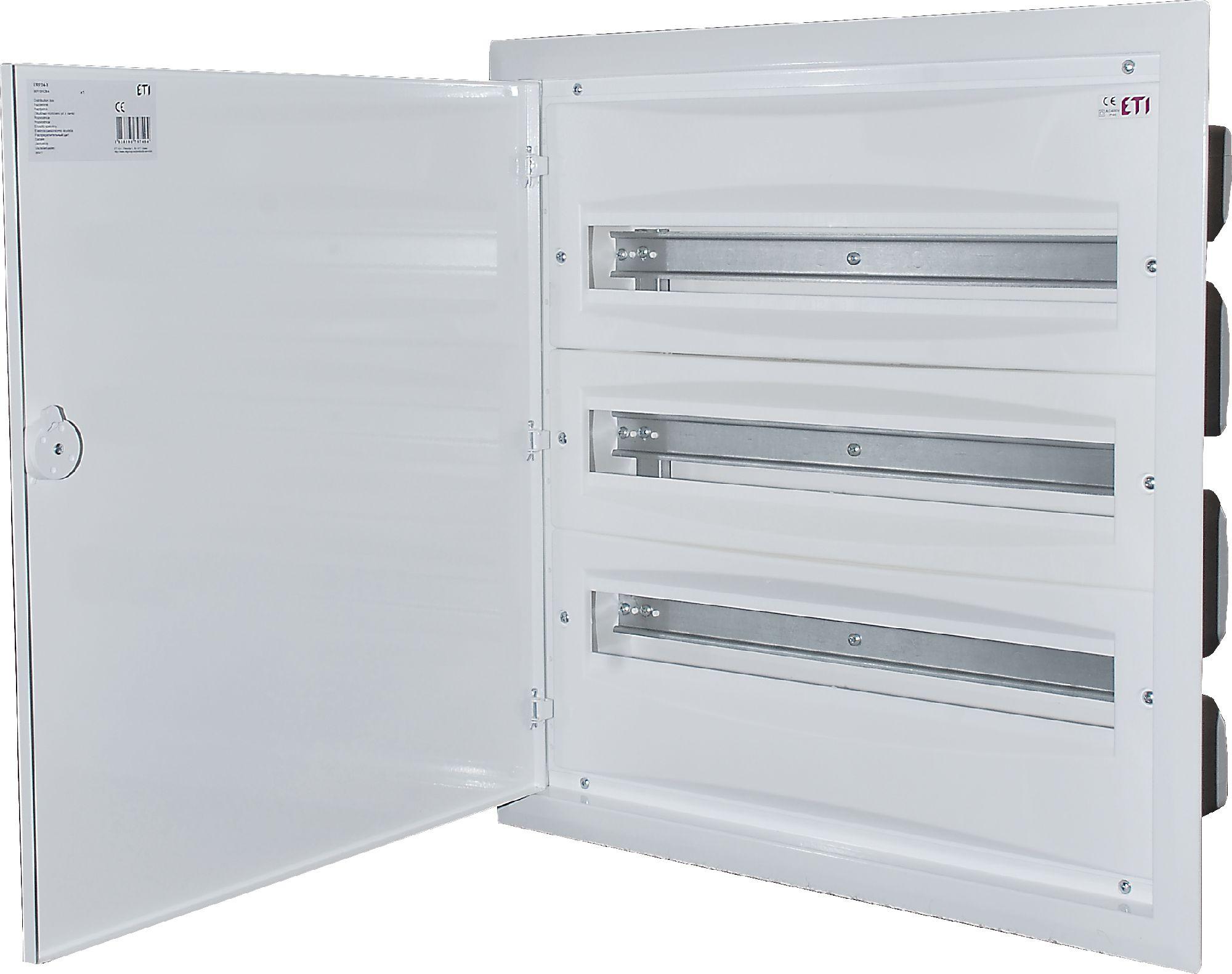 eti-polam modular switchboard 72 modules ip40