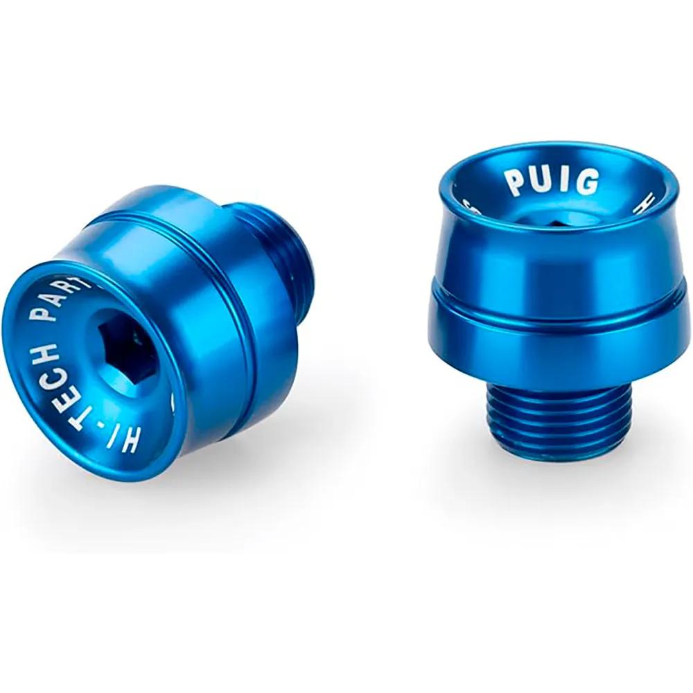 puig bar-end plugs speed april rsv4 factory 2024 blue