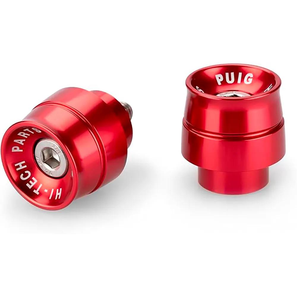 puig bar-end plug speed red 2 pack