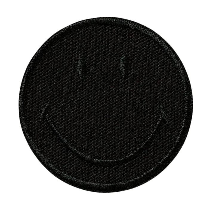 smiley patch textile decoration 5x5cm