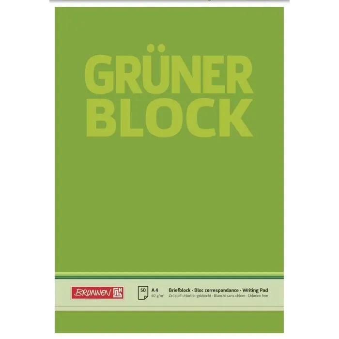 brunnen notebook a4 blank 50 sheets