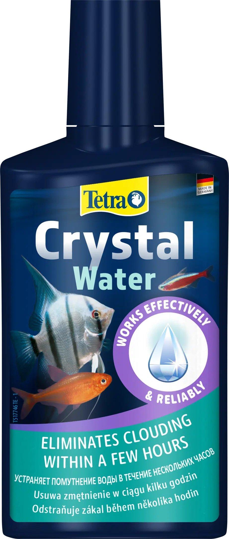 tetra aquarium cleaning product crystalwater 250ml