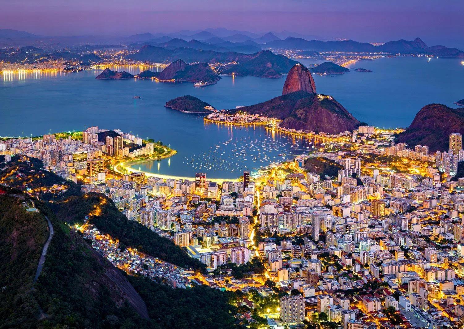 enjoy puzzle 1000 pieces rio de janeiro by night