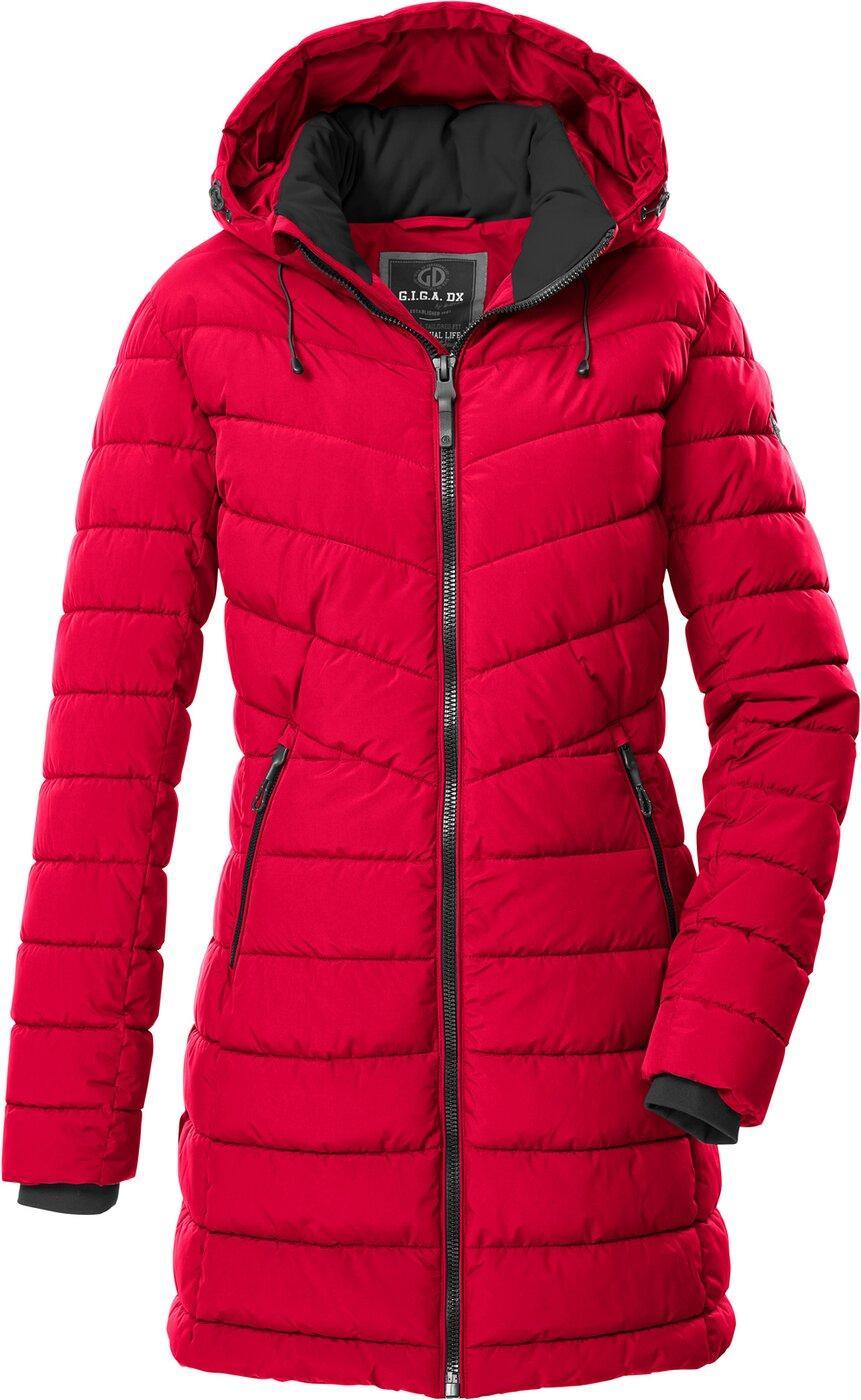 g.i.g.a. dx quilted parka gw 74 dark red 48