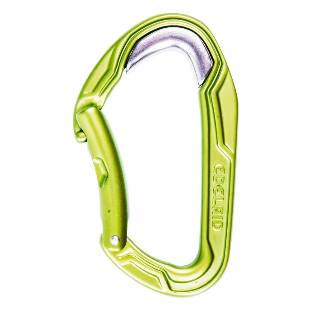 edelrid carabiner bulletproof bent ii oasis