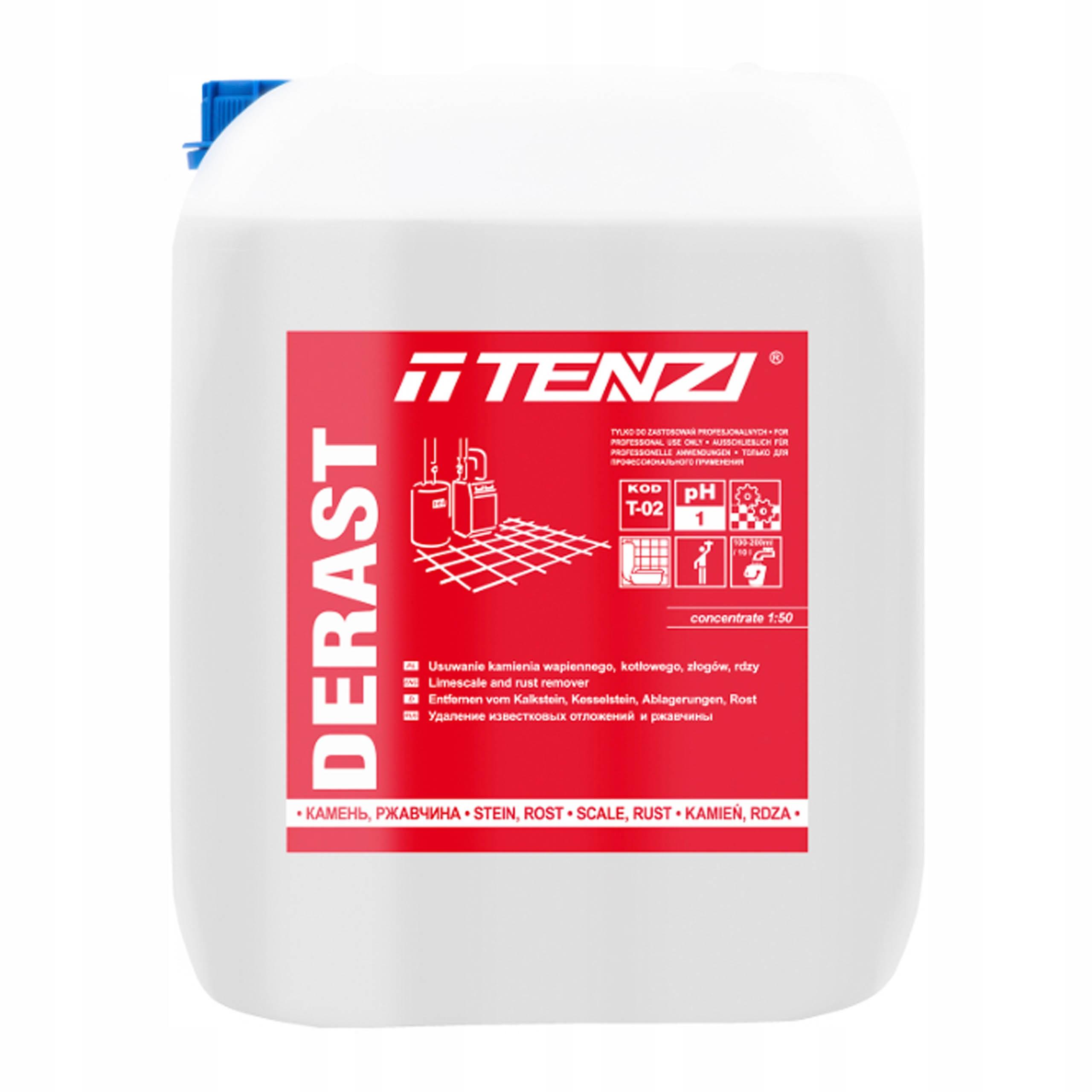 tenzi descaling agent derast 10l