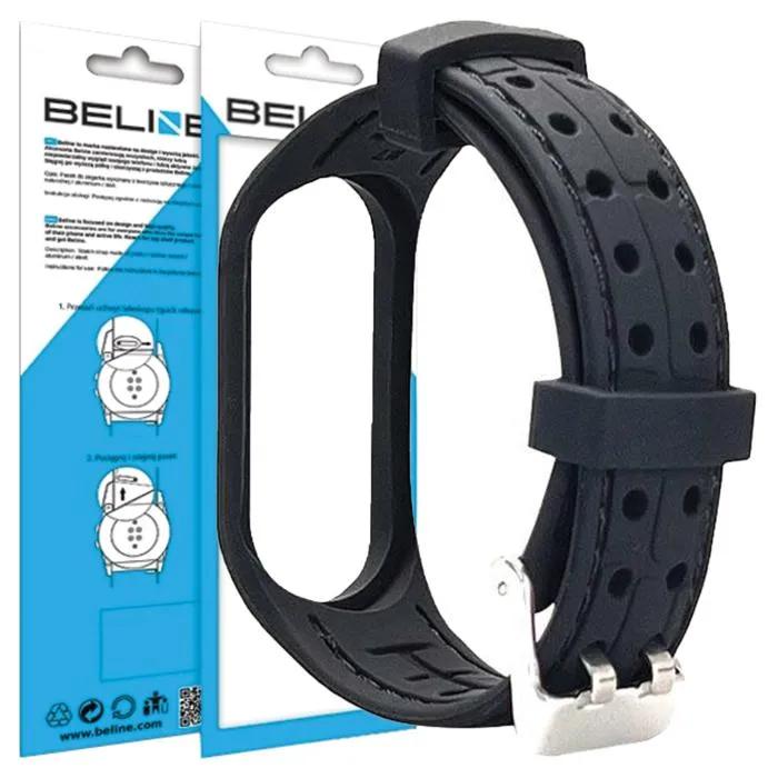 beline smartwatch band mi band 7 black