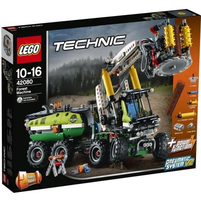 lego toy building blocks harvester-forstmaschine 42080 1003 pieces