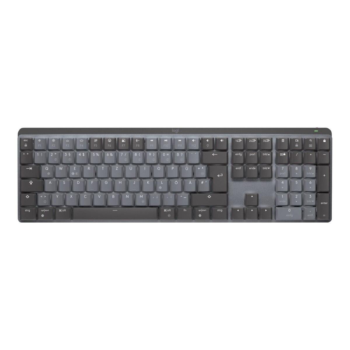 logitech keyboard mx mechanical wireless linear qwerty nordic