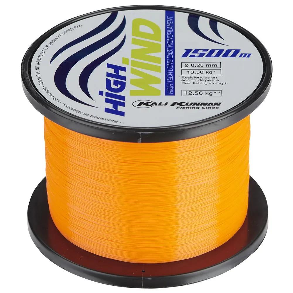 kali kunnan monofilament fishing line high wind 1500m 0.260mm