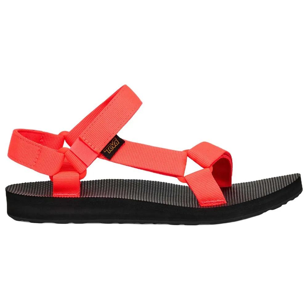 teva hiking sandals original universal coral