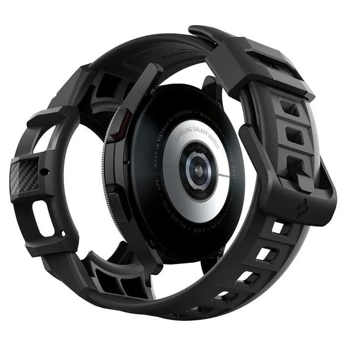 spigen smartwatch band rugged armor pro black 46mm