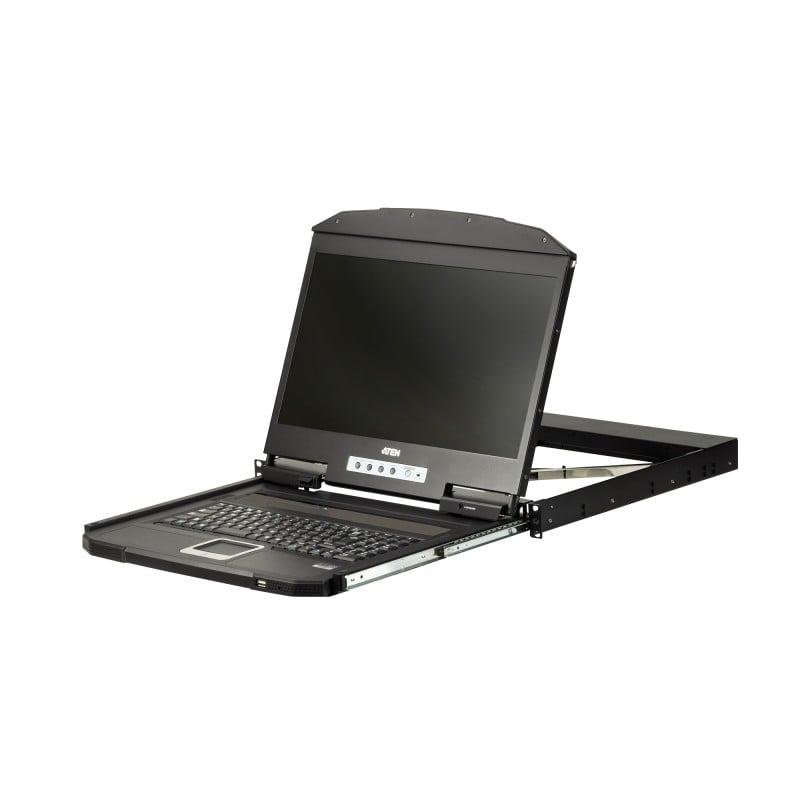 aten kvm console cl3700nw 18.5 inch full hd