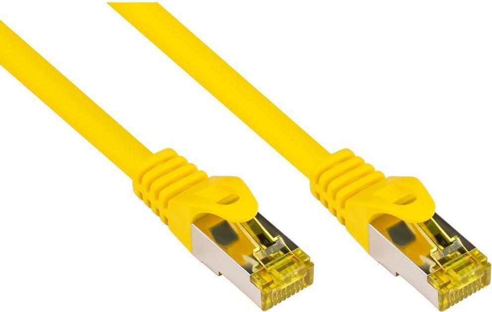 good connections network cable patchkabel cat.7 40m yellow