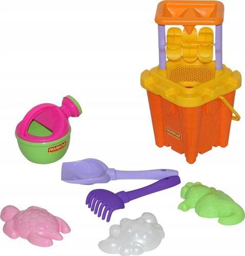 poliesie sand toy set nr 557 10 pieces